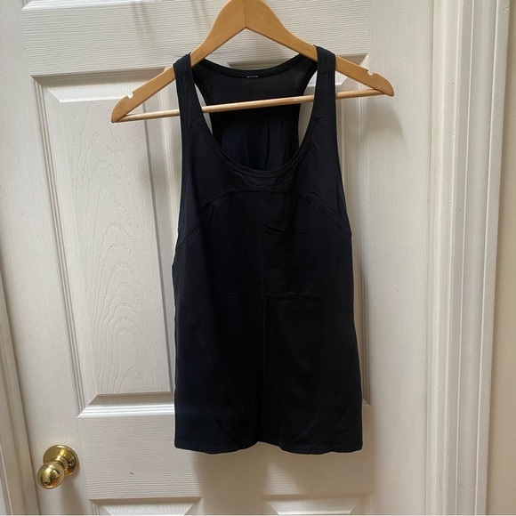Lululemon black racer back tank top 8 - Picture 1 of 5